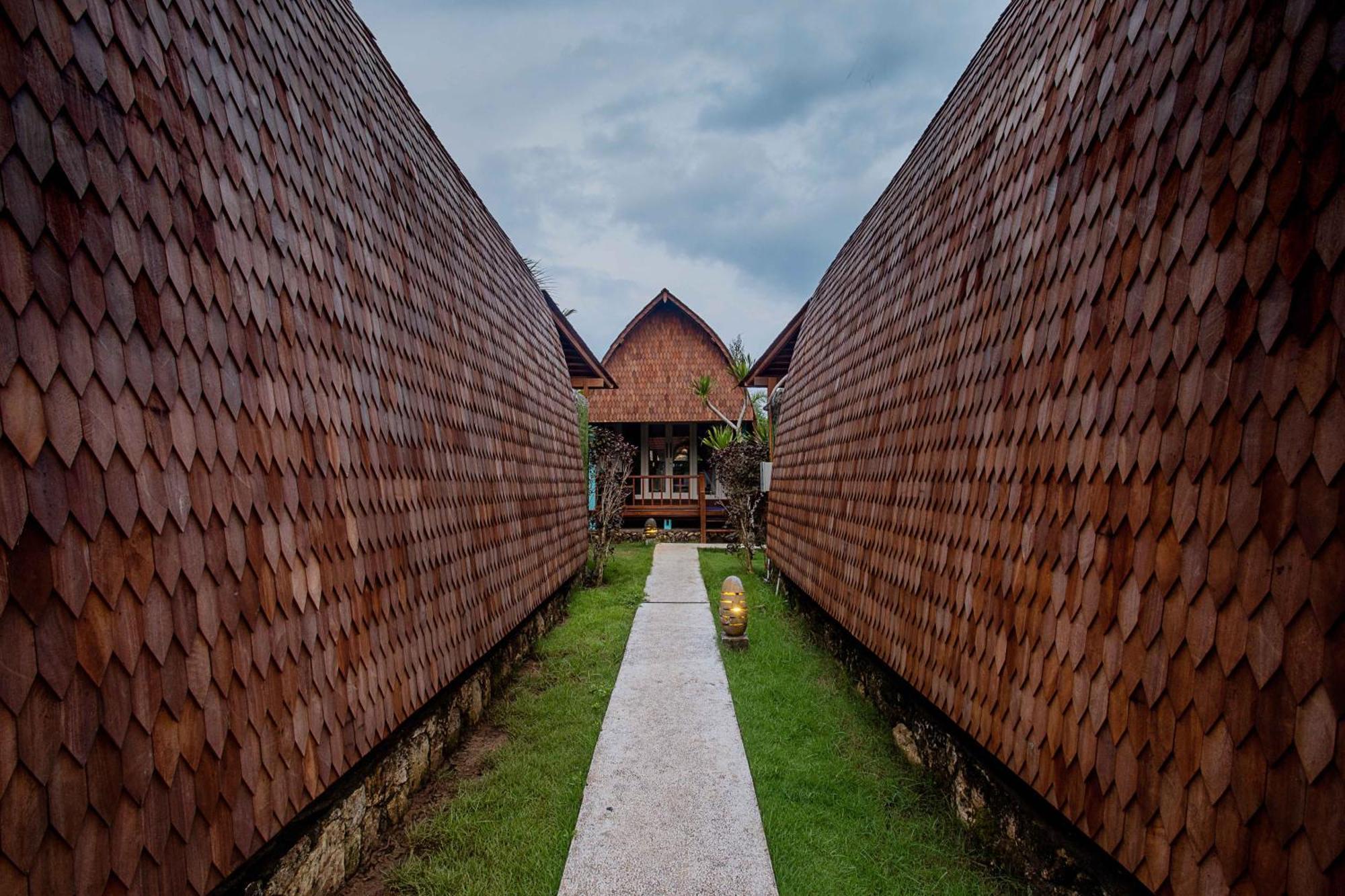 Water Blow Huts Нуса-Лембонган Экстерьер фото